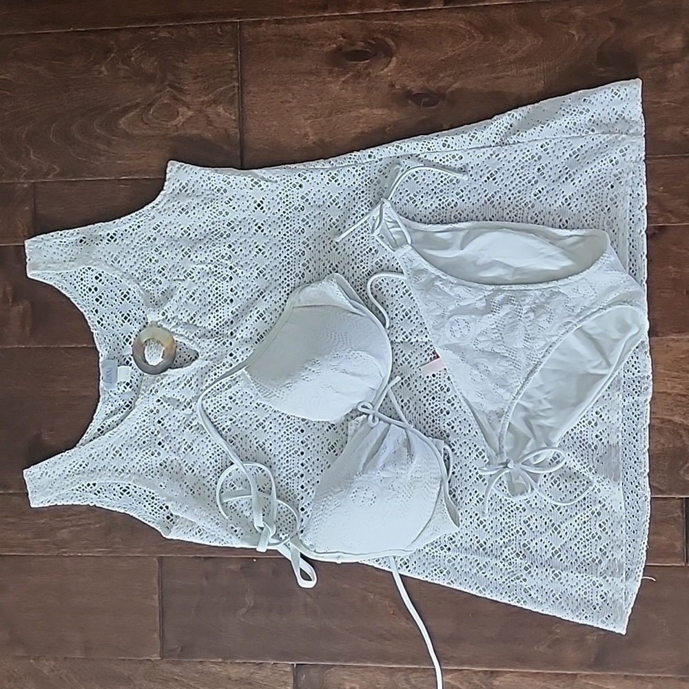 Victoria's Secret Swimsuit with Donna Swim Coverup